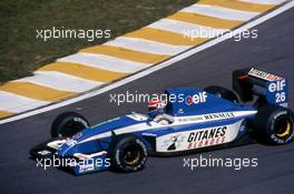 Erik Comas (FRA) Ligier JS37 Renault