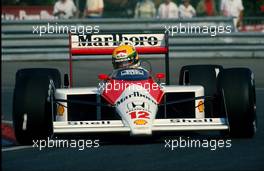 Fia Formula One World Championship 1992 GP F1 Montecarlo (Mc) Ayrton Senna (Bra) McLaren MP4/7A honda