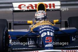 Nigel Mansell (GBR) Williams FW14B Renault