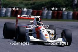 Gerhard Berger (AUT)  McLaren MP4/7A Honda
