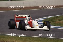 Michael Andretti (USA) McLaren MP4/8 Ford Cosworth
