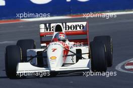 Michael Andretti (USA) McLaren MP4/8 Ford Cosworth