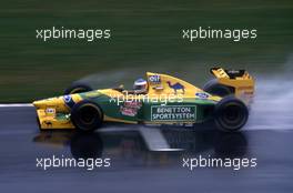 Michael Schumacher (GER) Benetton B193B Ford Cosworth