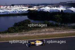 Alain Prost (FRA) Williams FW15C Renault 2nd position