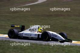Christian Fittipaldi (BRA) Minardi M193 Ford Cosworth