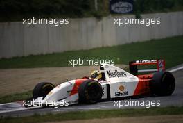 Ayrton Senna da Silva (BRA) McLaren MP4/8 Ford Cosworth