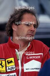 Gerhard Berger (AUT) Ferrari