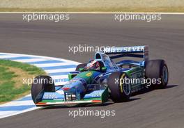 Michael Schumacher (GER) Benetton B194 Ford Cosworth 1st position