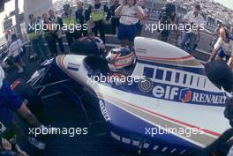 Formula One Championship 1994- GP F1 France Nigel Mansell (gbr) Williams FW16B Renault - Team Rothmans Williams
