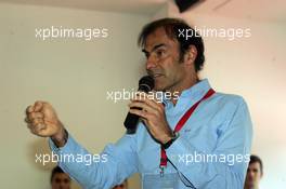 Press Conference:the evolution of safety in Formula one.Emanuele Pirro