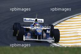 Jacques Villeneuve (CDN) Williams FW18 Renault Rothmans Williams Renault