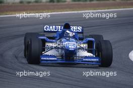 Olivier Panis (FRA) Ligier JS43 Mugen Honda Equipe Ligier Gauloises Blondes