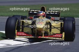 Rubens Barrichello (BRA) Jordan 196 Peugeot B&H Total Jordan Peugeot