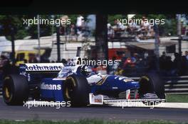 Damon Hill (GBR) Williams FW18 Renault Rothmans Williams Renault 1st position