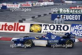 Olivier Panis (FRA) Ligier JS43 Mugen Honda Equipe Ligier Gitanes Blondes