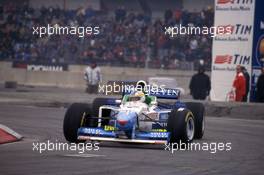 Giancarlo Fisichella (ITA) Benetton B196 Renault Mild Seven 1st position