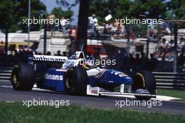 Jacques Villeneuve (CDN) Williams FW18 Renault Rothmans Williams Renault