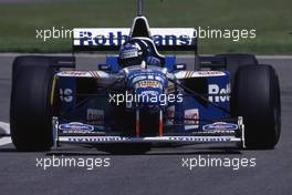 Damon Hill (GBR) Williams FW18 Renault 1st position