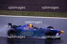 Heinz Harald Frentzen (GER) Sauber C15 Ford Cosworth Red Bull Sauber Ford