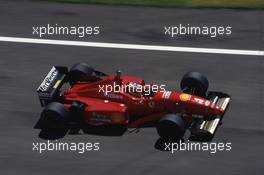 Michael Schumacher (GER) Ferrari F310 Scuderia Ferrari 2nd position