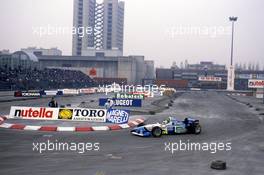 Giancarlo Fisichella (ITA) Benetton B196 Renault Mild Seven 1st position