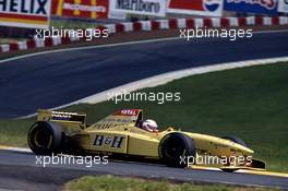 Martin Brundle (GBR) Jordan 196 Peugeot B&H Total Jordan Peugeot