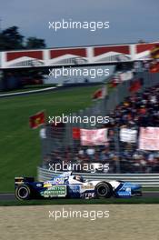 Gerhard Berger (AUT) Benetton B196 Renault Mild Seven Benetton Renault 3rd position