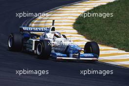 Jean Alesi (FRA) Benetton B196 Renault Mild Seven Benetton Renault 2nd position