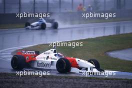 Mika Hakkinen (FIN) McLaren MP4/11 Mercedes Marlboro McLaren Mercedes