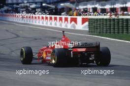 Michael Schumacher (GER) Ferrari F310 Scuderia Ferrari 2nd position