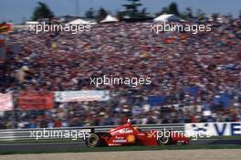 Michael Schumacher (GER) Ferrari F310 Scuderia Ferrari 2nd position