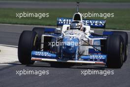 Gerhard Berger (AUT) Benetton B196 Renault Mild Seven Benetton Renault 3rd position