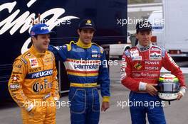 Rubens Barrichello (BRA) Pedro Diniz (BRA) Ligier Ricardo Rosset (BRA) Footwork