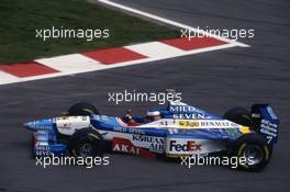 Jean Alesi (FRA) Benetton B197 Renault Mild Seven Benetton Renault