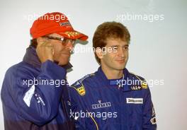 Jarno Trulli (ITA) Prost JS45 Mugen Honda and Cesare Fiorio