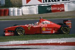 Michael Schumacher (GER) Ferrari F310B Scuderia Ferrari Marlboro 1st position