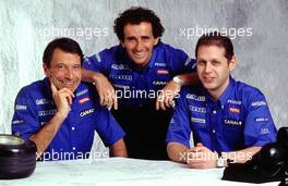 Formula One World Championship 1998 - Alain Prost, (f) Dudot (F) Bigois (F) Team Prost Peugeot AP01