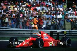 Formula One Championship 1990 - GP F1 Monza Nigel Mansell (Gbr) Ferrari 641/2 Scuderia Ferrari Spa SEFAC