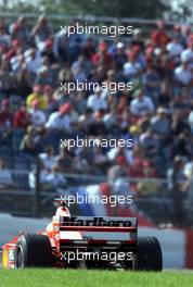 26.08.2000 Spa, Belgien, Michael Schumacher im Ferrari heute beim Freien Training zum Formel 1 Grand Prix von Belgien in Spa.  c xpb.cc