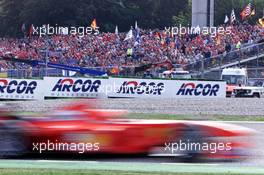 29.07.2000 Hockenheim, Deutschland, Michael Schumacher, Ferrari heute am Samstag beim Freien Training zum Formel 1 Grand Prix von Deutschland in Hockenheim. c xpb.cc
