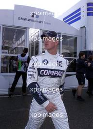 30.07.2000 Hockenheim, Deutschland, Ralf Schumacher in der Boxengasse nach dem Formel 1 Grand Prix von Deutschland in Hockenheim.  c xpb.cc