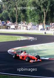 09.09.2000 Monza, Italien, Michael Schumacher im Ferrari heute beim Training zum Formel 1 Grand Prix von Italien in Monza.  c xpb.cc