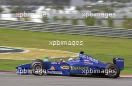 Formula One World Championship 2000 - GP F1 Malesia Jean Alesi (F) Prost Peugeot AP03