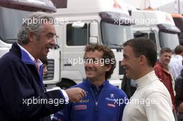 Formula One World Championship 2000 - GP F1 Germania Flavio Briatore (I) Alain Prost (F) Jean Alesi (F)