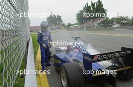 GFormula One World Championship 2000 - GP F1 Canada Nick Heidfeld (ger) Prost Peugeot s1600 AP03