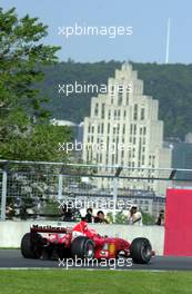 Formula One Championship 2001 - GP F1 Canada Michael Schumacher (ger) Ferrari F2001