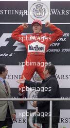 Formula One Championship 2000 - GP F1 Nurburgring - Michael Schumacher (ger) Ferrari F1 1st position