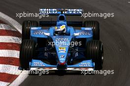Giancarlo Fisichella (ITA) Benetton B200 Playlife 3rd position
