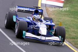 04.03.2001 Melbourne, Australien, Nick Heidfeld heute beim Formel 1 Grand Prix im australischen Melbourne. c xpb.cc