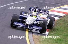 04.03.2001 Melbourne, Australien, Ralf Schumacher im BMW-Williams heute beim Formel 1 Grand Prix im australischen Melbourne. c xpb.cc